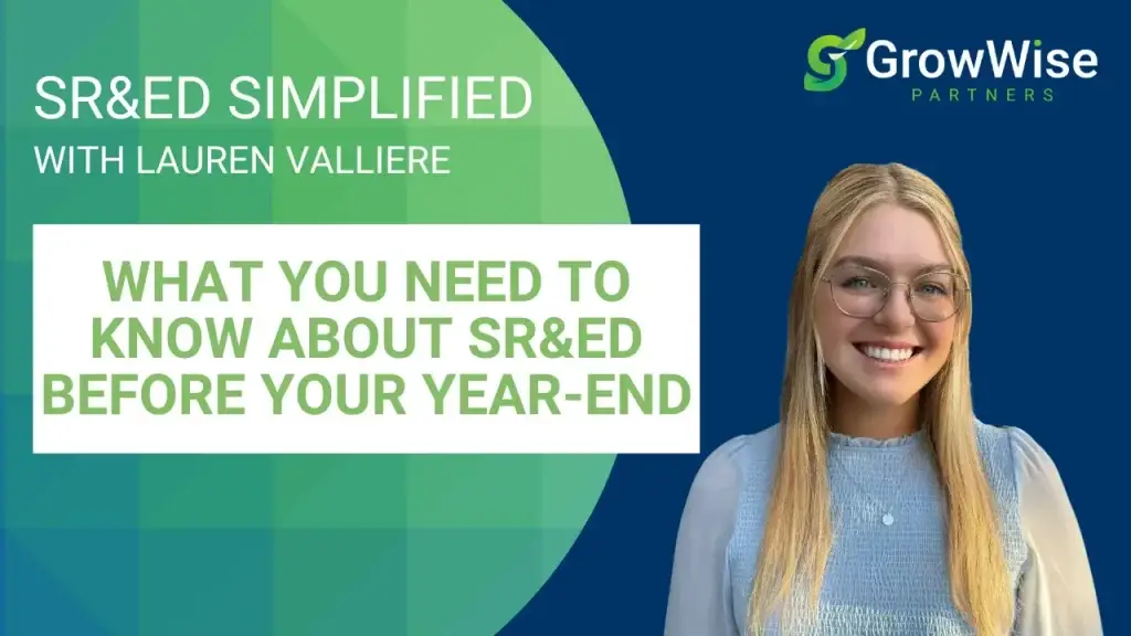 What you need to know about SRED before your year end